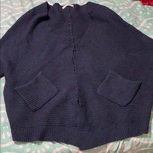 Navy blue cardigan